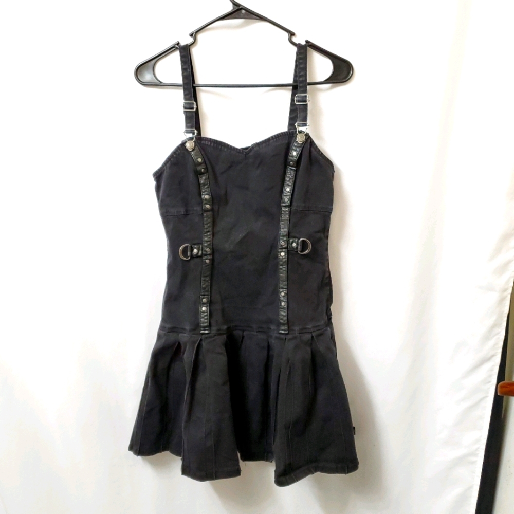 Royal Bones Black Mini Dress